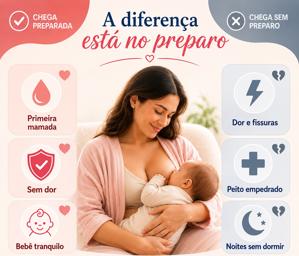 Ilustração Domine a Amamentação